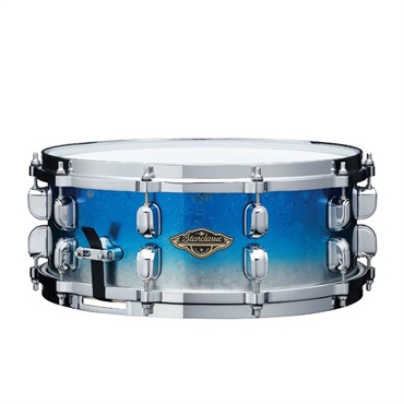 WBSS55-MBI [Starclassic Walnut/Birch Snare Drum 14''×5.5'' - Molten Blue Ice Fade]