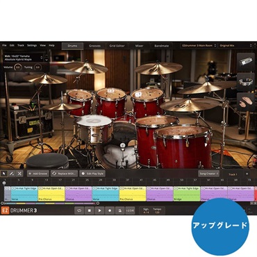 EZ DRUMMER 3 / UPG(アップグレード版)(オンライン納品)(2時間以内に納品)