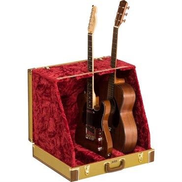 【夏のボーナスセール】 CLASSIC SERIES CASE STAND 3 GUITAR (TWEED)(#0991023500)