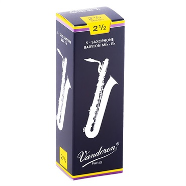 《硬さ：2-1/2》バリトンサックス用リード バンドレン Traditional(青箱) 【宅配便発送】【正規輸入品】