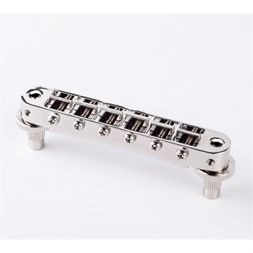 T3BP-N TonePros Standard Tuneomatic (small posts， notched saddles) (Nickel)