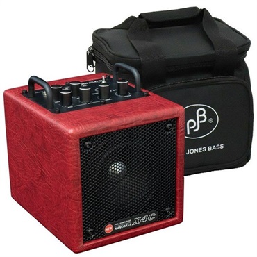 【入荷待ち、ご予約受付中】NANOBASS X4C (RED) w/専用キャリングケース