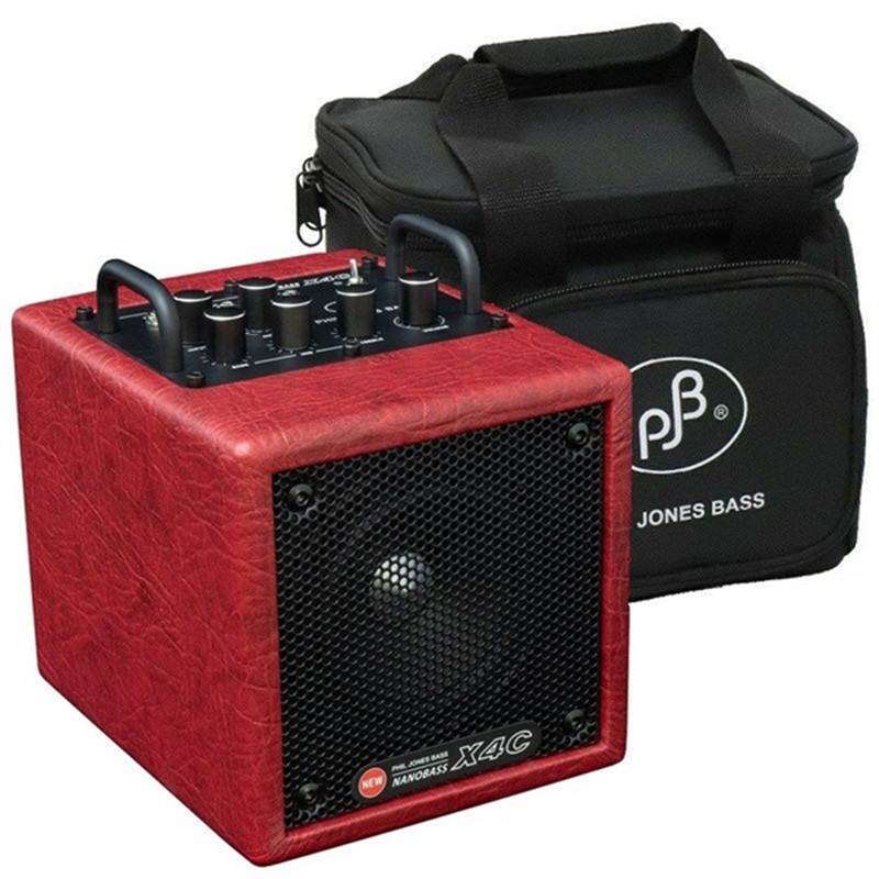 【入荷待ち、ご予約受付中】NANOBASS X4C (RED) w/専用キャリングケースの商品画像
