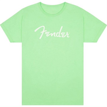 Fender 【夏先取り大特価セール】FENDER SPAGHETTI LOGO T-SHIRT SURF GREEN（XLサイズ）