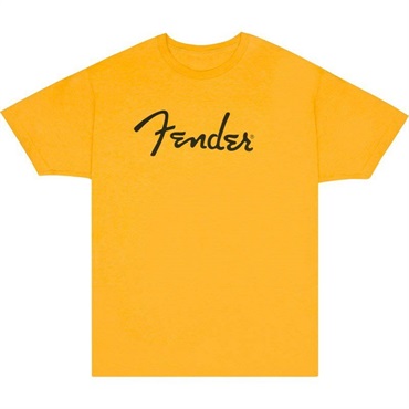 FENDER SPAGHETTI LOGO T-SHIRT BUTTERSCOTCH BLONDE（Mサイズ）