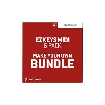 EZKEYS MIDI 6PACK(オンライン納品)(2時間以内に納品)