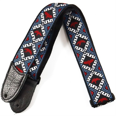 Jacquard Hootenanny Style Strap (Red White & Blue Birds)