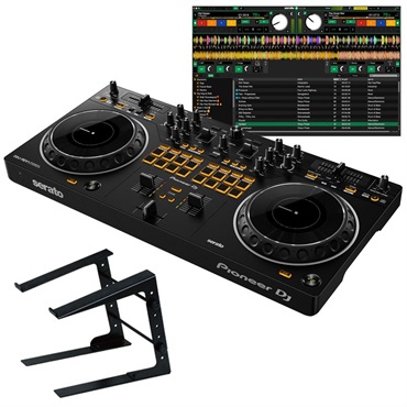 Pioneer DJ DDJ-REV1 + PCスタンドセット 【Serato DJ Lite対応DJコントローラー】