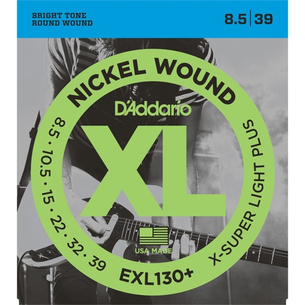 XL Nickel Electric Guitar Strings EXL130+ (Extra-Super Light Plus/085-39)の商品画像