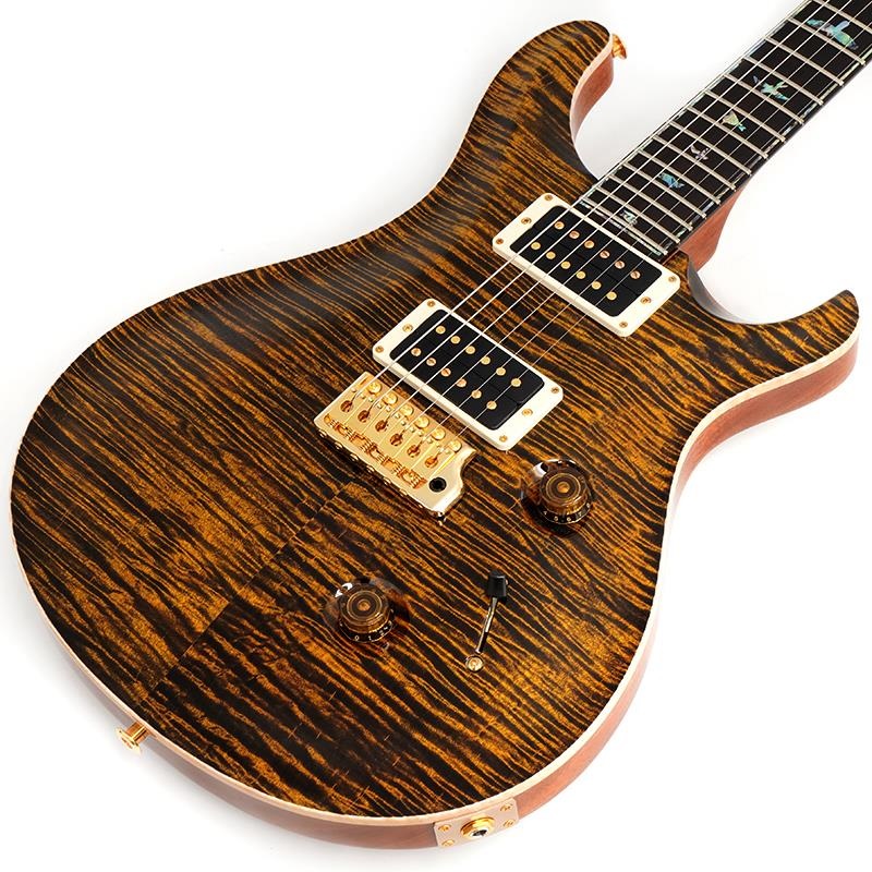 【Paul Reed Smith氏サインイン入りバックプレート付属！】 Ikebe Original Wood Library Custom24 McCarty Thickness Tiger Eye #0340405 【2022年生産モデル】の商品画像