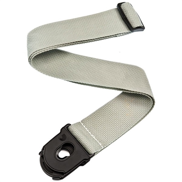 PWSPL205 Polypropylene Guitar Strap PLANET LOCK (Silver)の商品画像