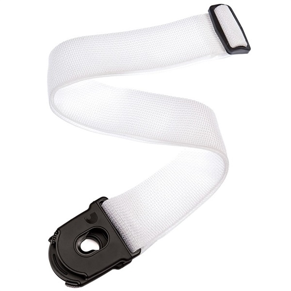 PWSPL208 Polypropylene Guitar Strap PLANET LOCK (White)の商品画像