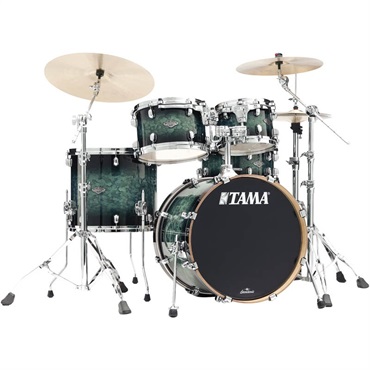 TAMA Starclassic Performer 20 inch Bass Drum Kit - Molten Steel Blue Burst [MBS40RS-MSL] 【限定品】