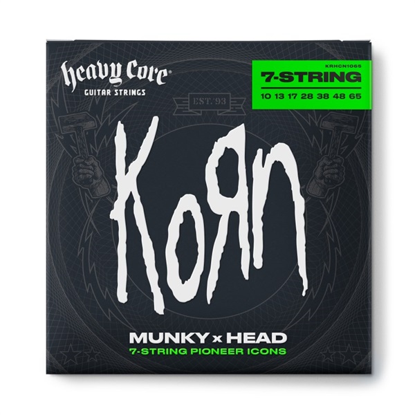 Heavy Core KORN Guitar Strings (10-65/7-strings) [KRHCN10657]の商品画像