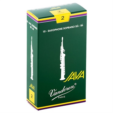 VANDOREN 《硬さ：2》ソプラノサックス用リード バンドレン JAVA(ジャバ) 【宅配便発送】【正規輸入品】