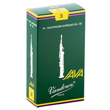 《硬さ：3》ソプラノサックス用リード バンドレン JAVA(ジャバ) 【宅配便発送】【正規輸入品】