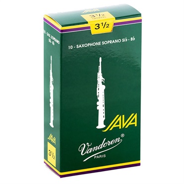《硬さ：3-1/2》ソプラノサックス用リード バンドレン JAVA(ジャバ) 【宅配便発送】【正規輸入品】