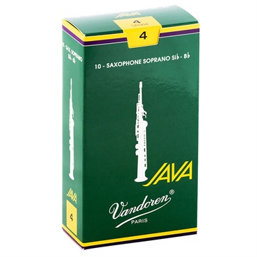 VANDOREN 《硬さ：4》ソプラノサックス用リード バンドレン JAVA(ジャバ)【宅配便発送】【正規輸入品】【夏のボーナスセール】