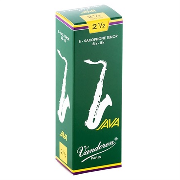 VANDOREN 《硬さ：2-1/2》テナーサックス用リード バンドレン JAVA(ジャバ) 【宅配便発送】【正規輸入品】