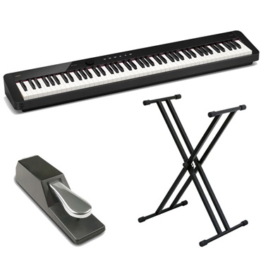 CASIO カシオ PX-S5000＋ダブルX型スタンドセット+ダンパーペダルセット(沖縄・離島送料別途見積り)(代引き不可)(電子ピアノ)