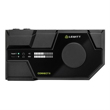 CONNECT 6 (ルーイット)(オーディオインターフェイス)(レコーディング)(ストリーミング)(ポッドキャスト)(自動セットアップ)(ループバック)(スマホ対応)