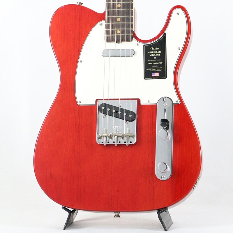 American Vintage II 1963 Telecaster (Crimson Red Transparent/Rosewood) 【The Spring Summer 2026 Campaign】の商品画像