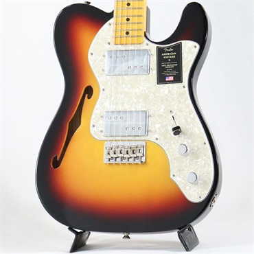 American Vintage II 1972 Telecaster Thinline (3-Color Sunburst/Maple) 【The Spring Summer 2026 Campaign】