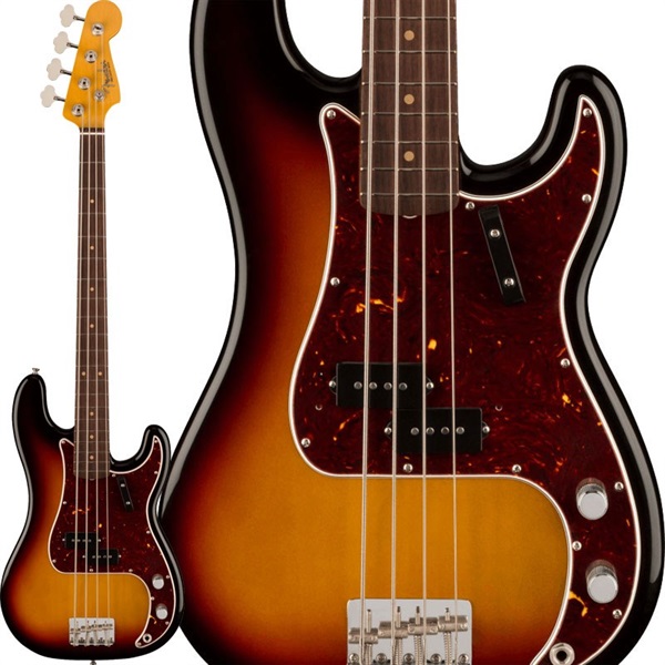 American Vintage II 1960 Precision Bass (3-Color Sunburst/Rosewood)【生産完了品】 【The Spring Summer 2026 Campaign】の商品画像
