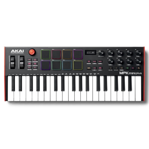 MPK mini plus (アカイ)(エムピーケーミニ) 【NKS対応製品Komplete 15 Selectバウチャー無償提供】の商品画像