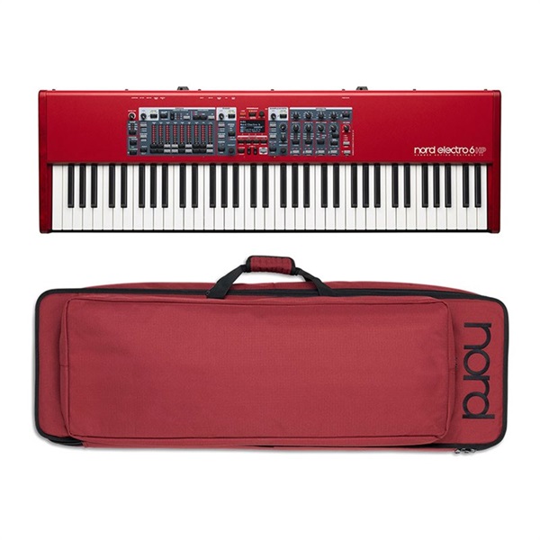 Nord Electro 6 HP73+専用ソフトケースセット ノードエレクトロ 73鍵 ハンマーアクション・ポータブル鍵盤　※配送事項要ご確認の商品画像