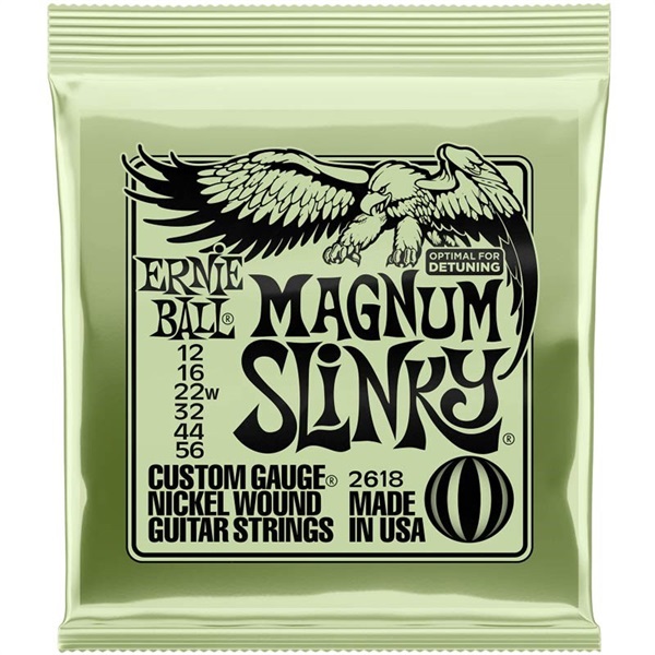 Magnum Slinky Nickel Wound Electric Guitar Strings 12-56 #2618の商品画像