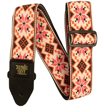 ERNIE BALL 【夏先取り大特価セール】CINNAMON NEEDLEPOINT JACQUARD STRAP [#5337]