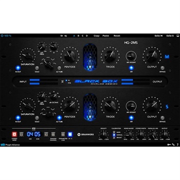 Plugin Alliance 【プラグインアライアンスPABX June Sale！延長！】Black Box Analog Design HG-2MS(オンライン納品)(2時間以内に納品)