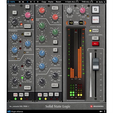 【PABX May Sale 2026！】Brainworx bx_console SSL 9000 J (プラグインアライアンス)(オンライン納品)(2時間以内に納品)