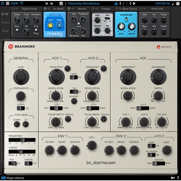 【PABX May Sale 2026！】Brainworx bx_oberhausen(オンライン納品)(2時間以内に納品)