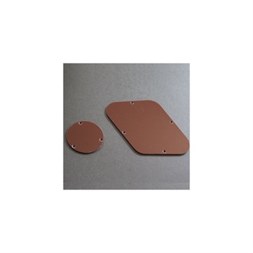 Montreux HIST LP Brown back plate set plain [551]