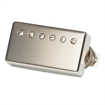 【夏のボーナスセール】 60s Burstbucker (Double Black， Nickel cover， 2-conductor， Unpotted， Alnico V) [Original Collection / PU60BBDBNC2]
