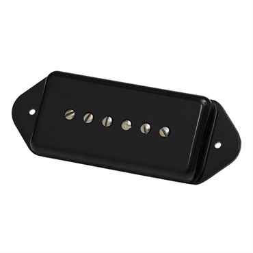 P-90 Dogear (Black cover， 2-conductor， Potted， Alnico V) [Original Collection / PU90DEBC2]