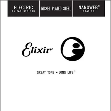 15246 ELECTRIC NICKEL PLATED STEEL NANOWEB Coating Strings (Single/.046)