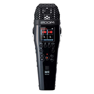 MicTrak M4(XYステレオマイク内蔵・2chXLR入力搭載・ハンドヘルド型4トラックレコーダー)(ハンディレコーダー)(ズーム)