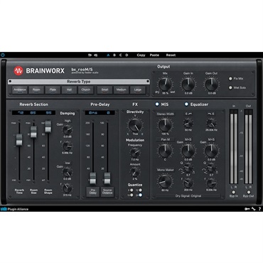 【プラグインアライアンスPABX June Sale！延長！】Brainworx bx_rooMS(オンライン納品)(2時間以内に納品)