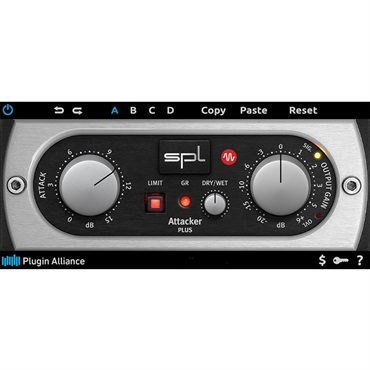 Plugin Alliance SPL Attacker Plus(オンライン納品)(2時間以内に納品)