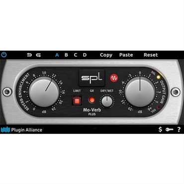 Plugin Alliance 【プラグインアライアンスPABX June Sale！延長！】SPL Mo-Verb Plus(オンライン納品)(2時間以内に納品)