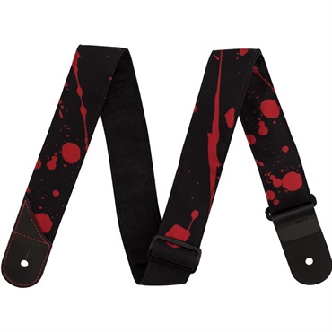 JACKSON(R) SPLATTER STRAP (BLACK AND RED)