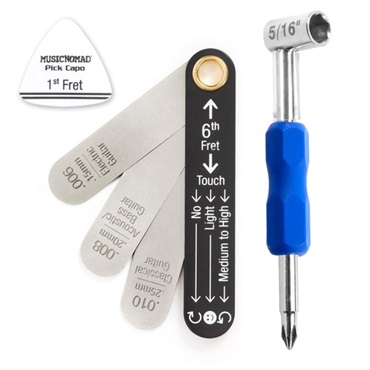 MN611 [Truss Rod Neck Relief Measure & Adjust Kit for Gibson & PRS(USA) Guitars]