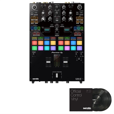 DJM-S7 + コントロールヴァイナルSET【Serato DJ Pro / rekordbox 無償ダウンロード版対応DJミキサー】(パイオニアディージェー)