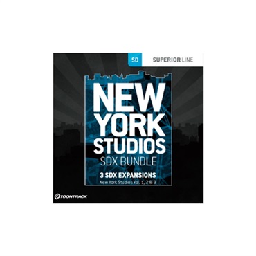 TOONTRACK SDX BUNDLE - NEW YORK STUDIOS(オンライン納品)(2時間以内に納品)