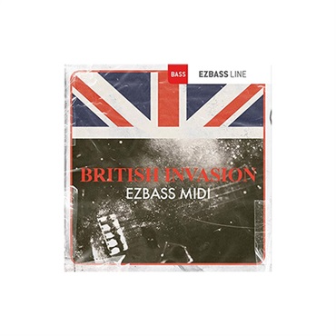 【トゥーントラックドラム系スーパーセール！】BASS MIDI - BRITISH INVASION(オンライン納品)(2時間以内に納品)