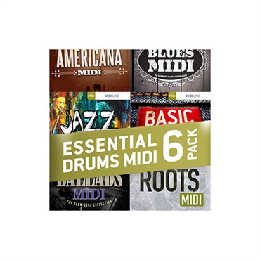 DRUM 6MIDI - ESSENTIAL DRUMS(オンライン納品)(2時間以内に納品)