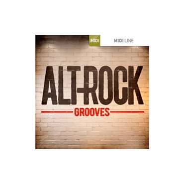 【トゥーントラックドラム系スーパーセール！】DRUM MIDI - ALT-ROCK GROOVES(オンライン納品)(2時間以内に納品)